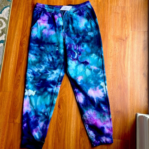 the icy dye co. Pants - The Icy Dye Co. sweatpants. Size medium. NWT